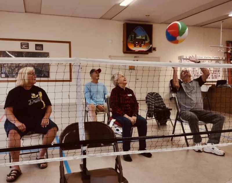 Chair Volleyball Timber Valley SKP Park of Oregon, Inc